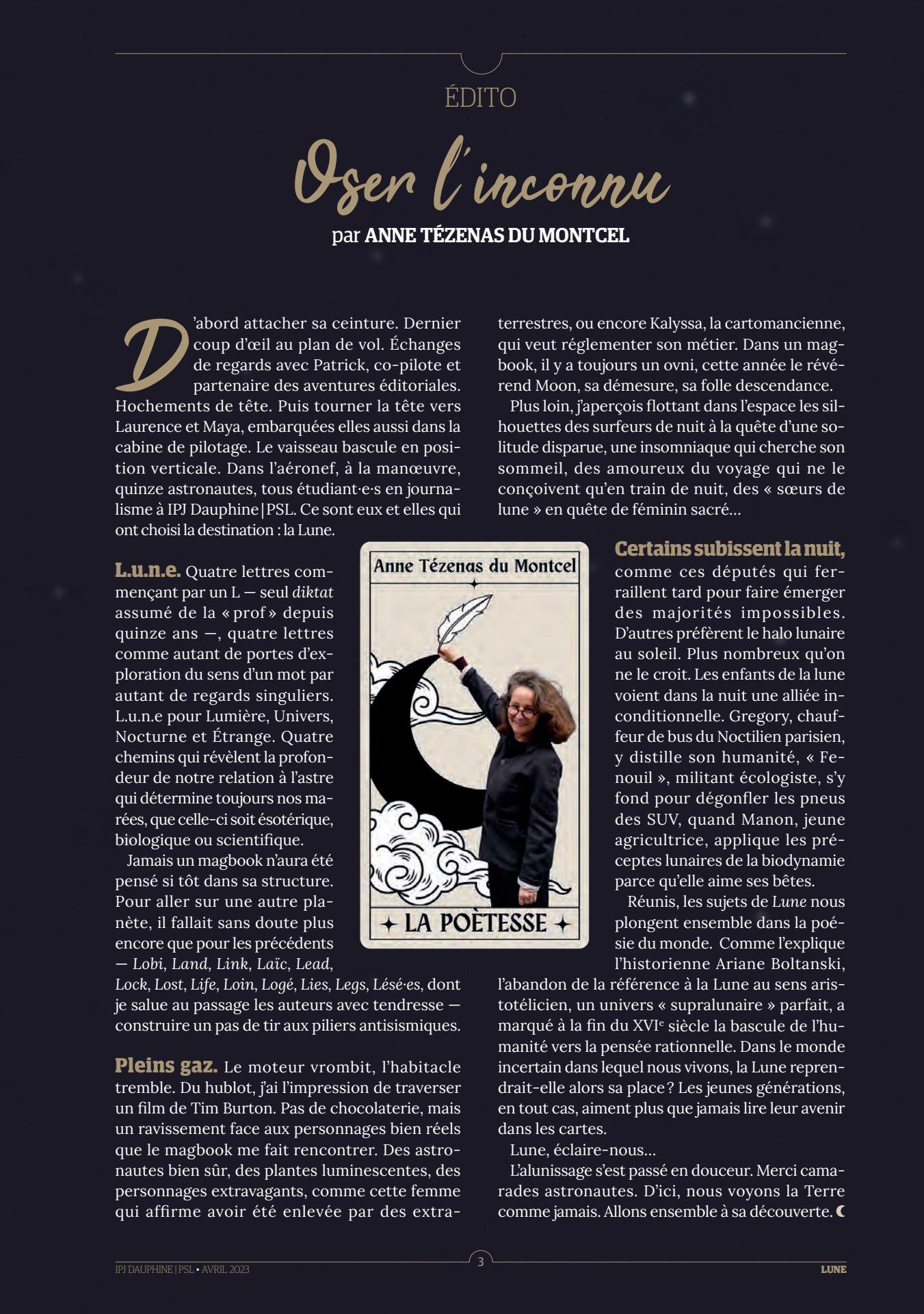 LUNE - 2023 - Flipbook by IPJDauphinePSL | FlipHTML5